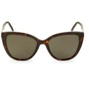 NEW YSL Saint Laurent Sunglasses Cat Eye Tortoise Shell Frames